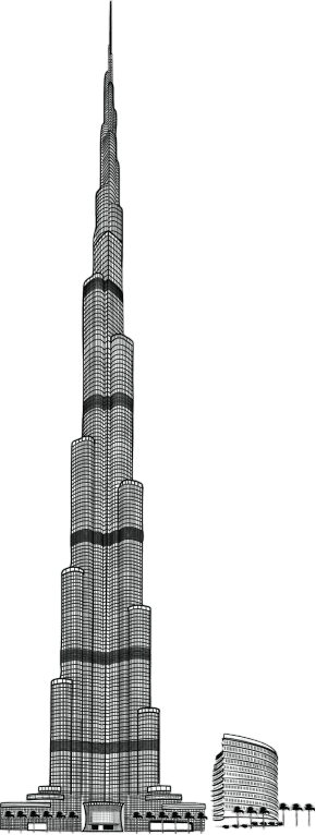 burj khalifa burj al arab drawing tower png favpng mGd6AfF8KVauaAZsd6dYwV73i t