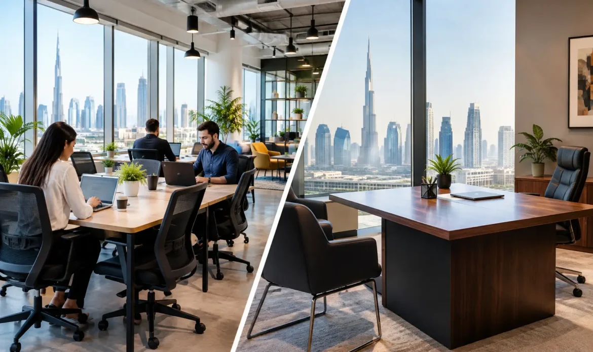 Shared Desk Versus Private Office in Dubai
