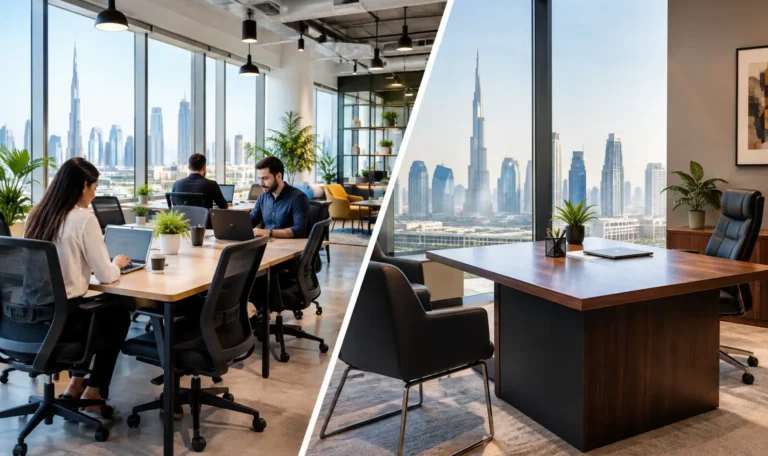 Shared Desk Versus Private Office in Dubai