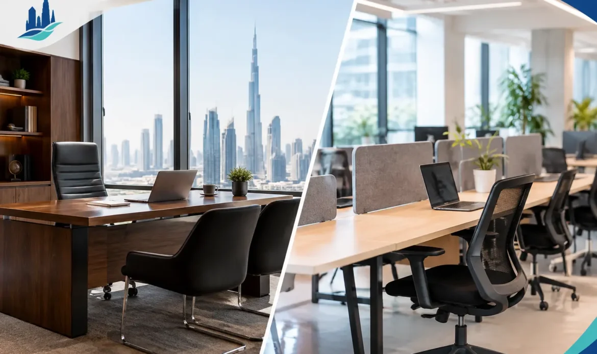 Mainland Office Versus Flexi Desk Compared